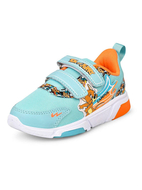T&J-07V Green Kid's Running Shoes